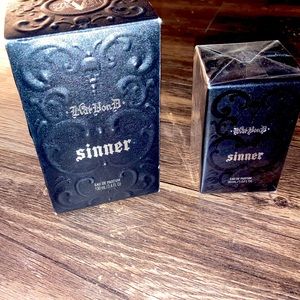 SET OF TWO KVD SINNER PERFUM BOTTLES